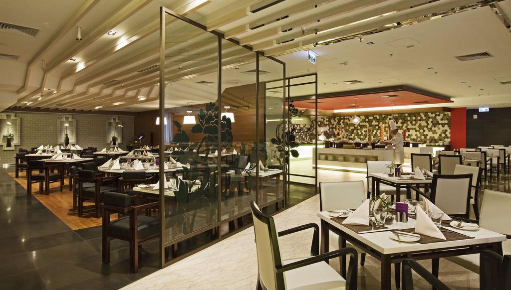 Novotel Nathan Road Kowloon Hongkong Restaurace fotografie